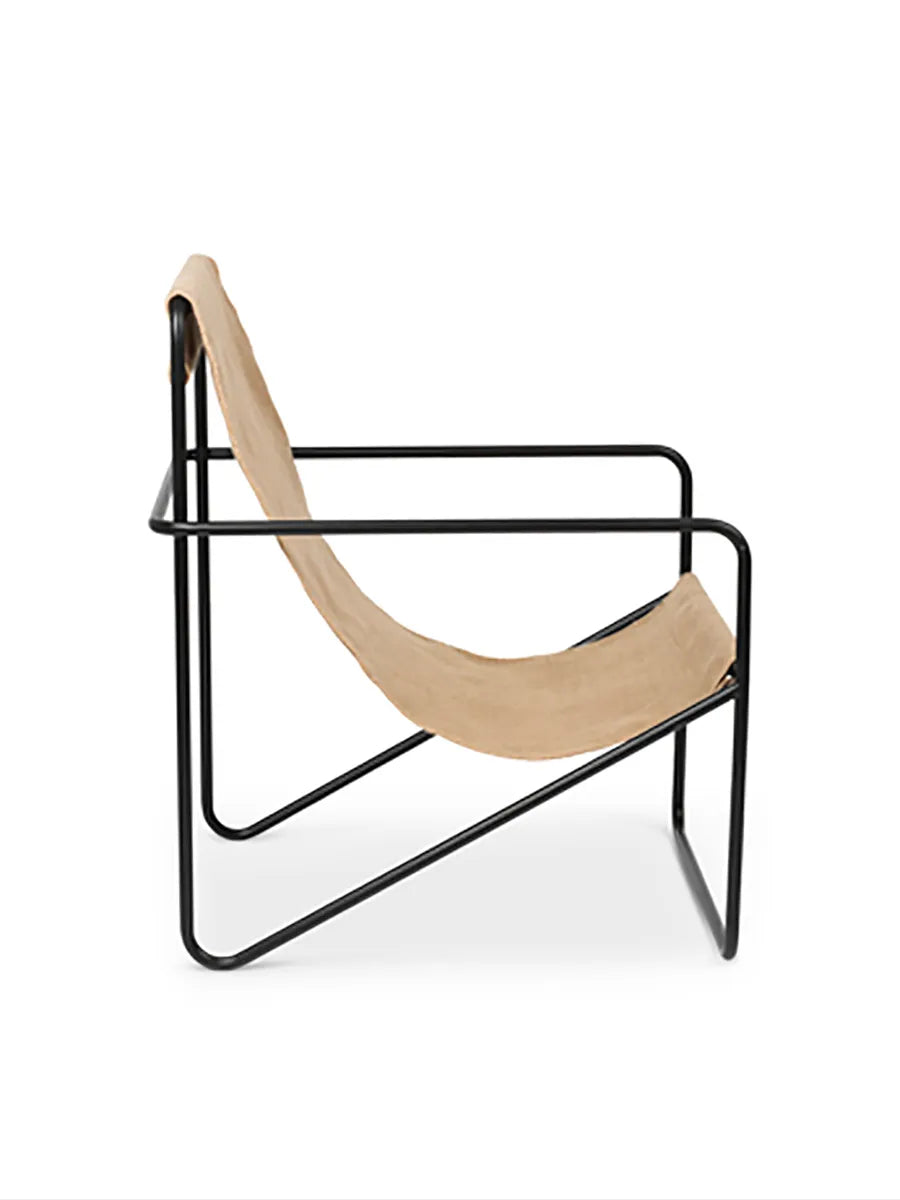 Desert Lounge Chair, Schwarz von Ferm Living - 14 - Jacobsen Plus