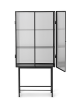 Haze vitrineskab, reeded glass fra Ferm Living - 4 - Jacobsen Plus