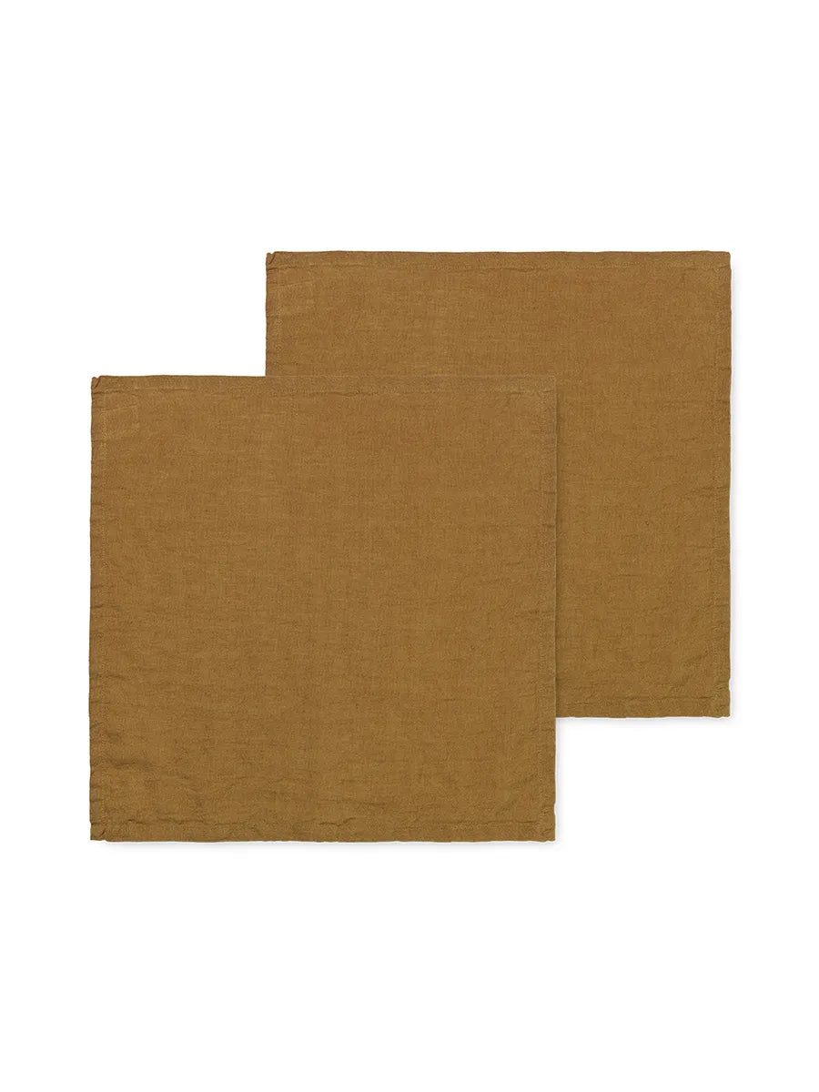 Linen Napkins, 2 Stk von Ferm Living - Zuckertang - Jacobsen Plus