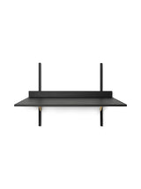 Sector Desk fra Ferm Living - Sort ask m-messing - Jacobsen Plus