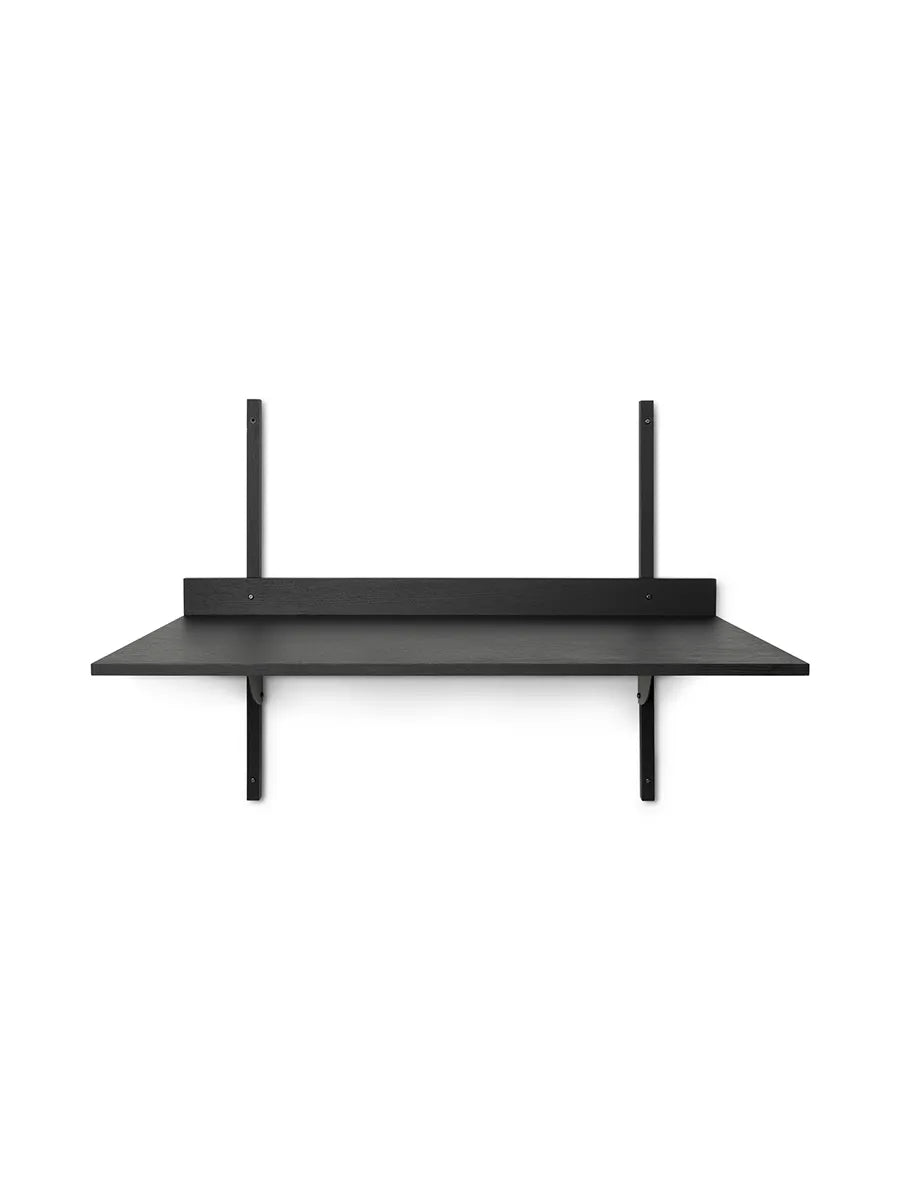 Sector Desk fra Ferm Living - Sort ask m-sort messing - Jacobsen Plus
