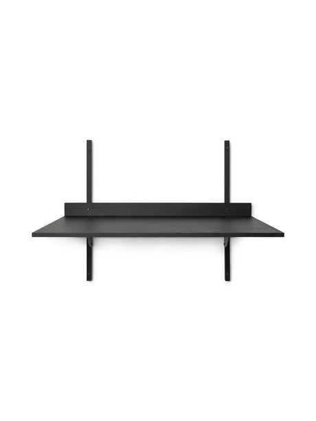 Sector Desk von Ferm Living - Sort Esche M-Sort Messing - Jacobsen Plus