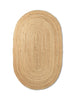 Eternal Oval Jute Rug - Natural fra Ferm Living