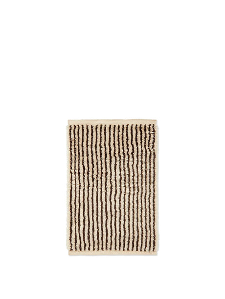 Kami Knotted Rug, coffee von Ferm Living - 80 x 120 cm - Jacobsen Plus
