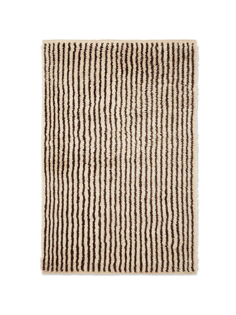 Kami Knotted Rug, coffee von Ferm Living - 1 - Jacobsen Plus