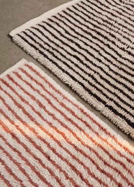 Kami Knotted Rug, coffee von Ferm Living - 2 - Jacobsen Plus