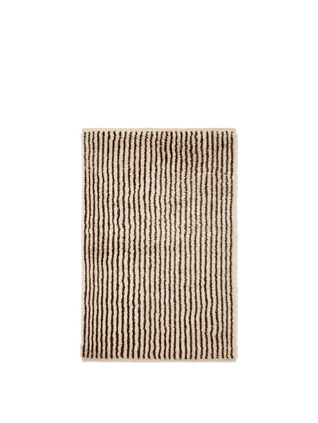 Kami Knotted Rug, coffee von Ferm Living - 120 x 180 cm - Jacobsen Plus