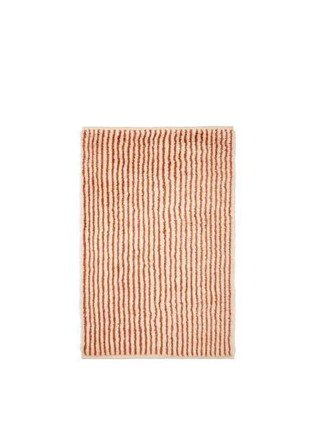 Kami Knotted Rug, red brown von Ferm Living - 120 x 180 cm - Jacobsen Plus