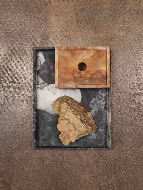 Mist Box, 7,5 x 10 cm von Ferm Living - Holzkohle - Jacobsen Plus