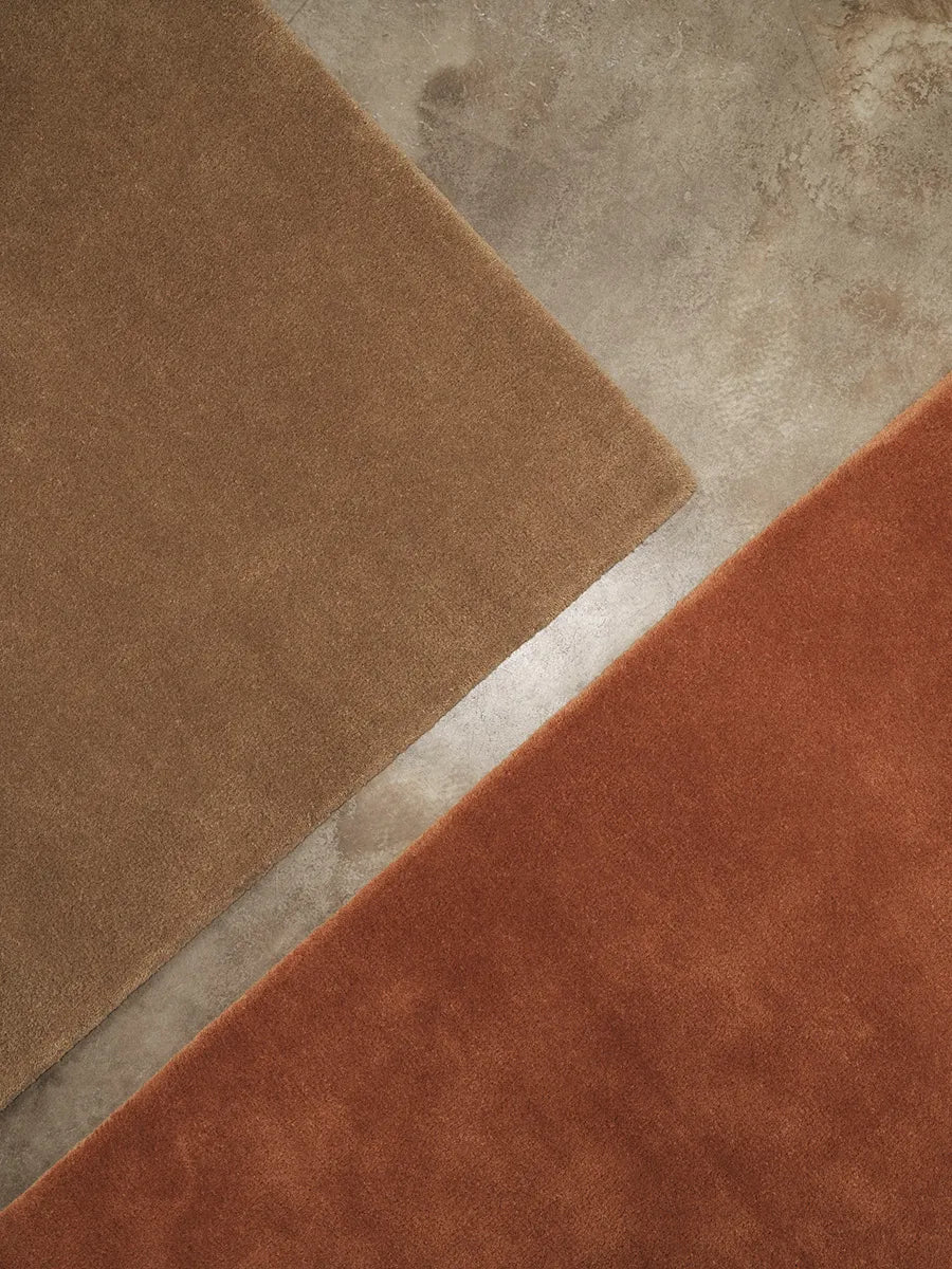 Stille Tufted Rug, rotbraun von Ferm Living - 3 - Jacobsen Plus
