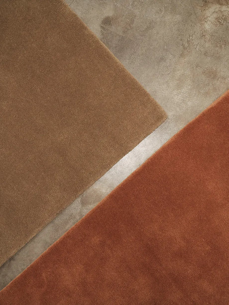 Stille Tufted Rug, rotbraun von Ferm Living - 140 x 200 cm - Jacobsen Plus