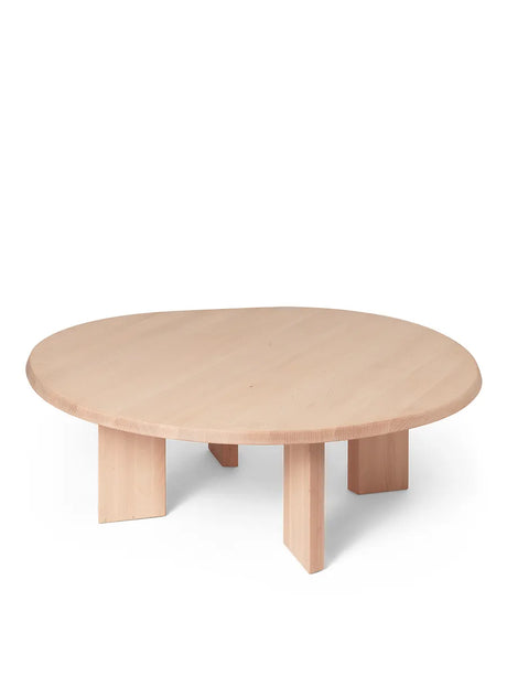 Tarn Coffee Table von Ferm Living - Weiß geölt - Jacobsen Plus
