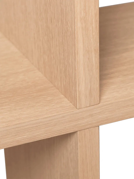 Kona Bookcase, 1x4 von Ferm Living - Natur-Eiche - Jacobsen Plus