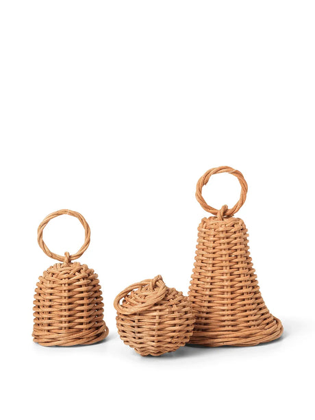 Braided Bell Baubles, Set á 3 Stk. von Ferm Living - 1 - Jacobsen Plus