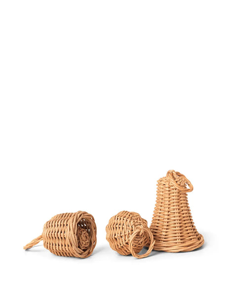 Braided Bell Baubles, Set á 3 Stk. von Ferm Living - 5 - Jacobsen Plus