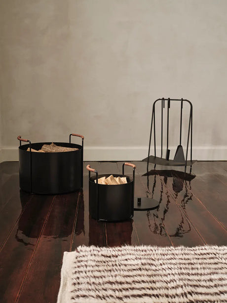 Kami Knotted Rug, coffee von Ferm Living - 80 x 120 cm - Jacobsen Plus