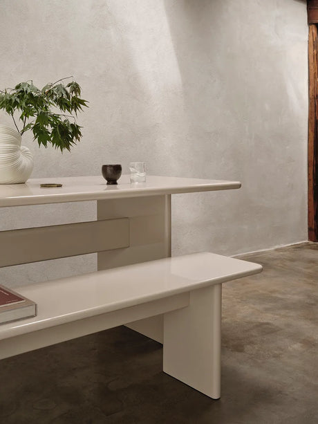 Rink Bench, 200 cm von Ferm Living - Teegrün - Jacobsen Plus