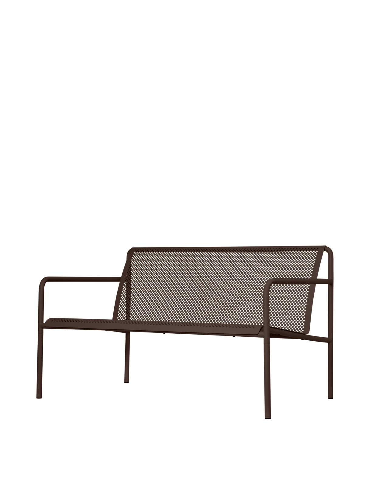 Dapple Outdoor-Loungesofa, 2 Pers. von Ferm Living - Dunkle Schokolade - Jacobsen Plus