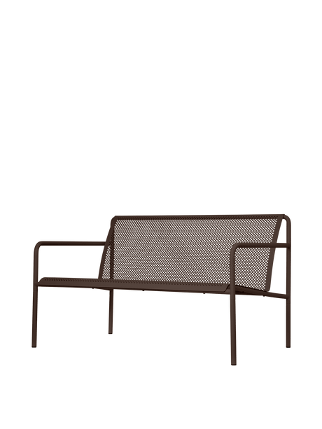 Dapple Outdoor-Loungesofa, 2 Pers. von Ferm Living - Dunkle Schokolade - Jacobsen Plus