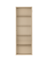 Haze Wall Cabinet, geriffeltes Glas 35x100 von Ferm Living - Kaschmir - Jacobsen Plus