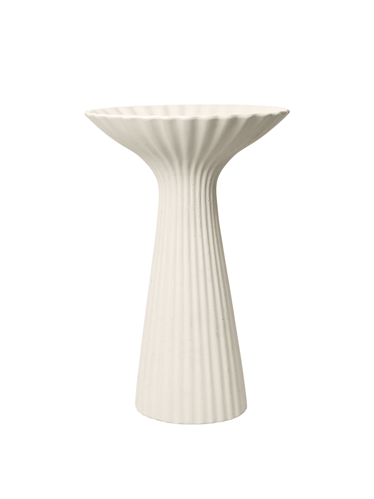 Fountain Pedestal Bowl, Ivory fra Ferm Living - 1 - Jacobsen Plus