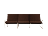 Desert 3-Seater outdoor sofa fra Ferm Living - Cashmere - Pure Bouclé - Chestnut - Jacobsen Plus