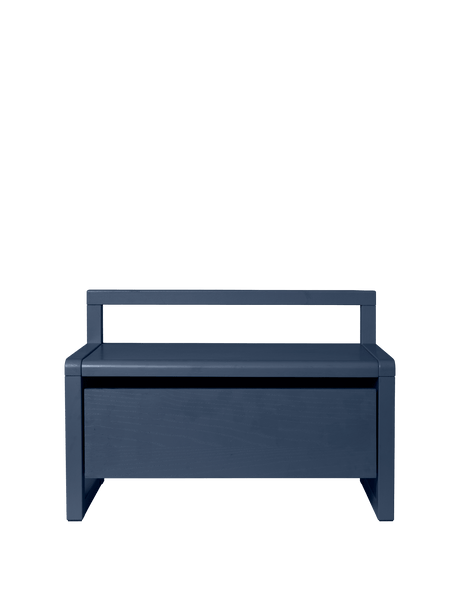 Little Architect Aufbewahrungsbank von Ferm Living - Dunkelblau - Jacobsen Plus