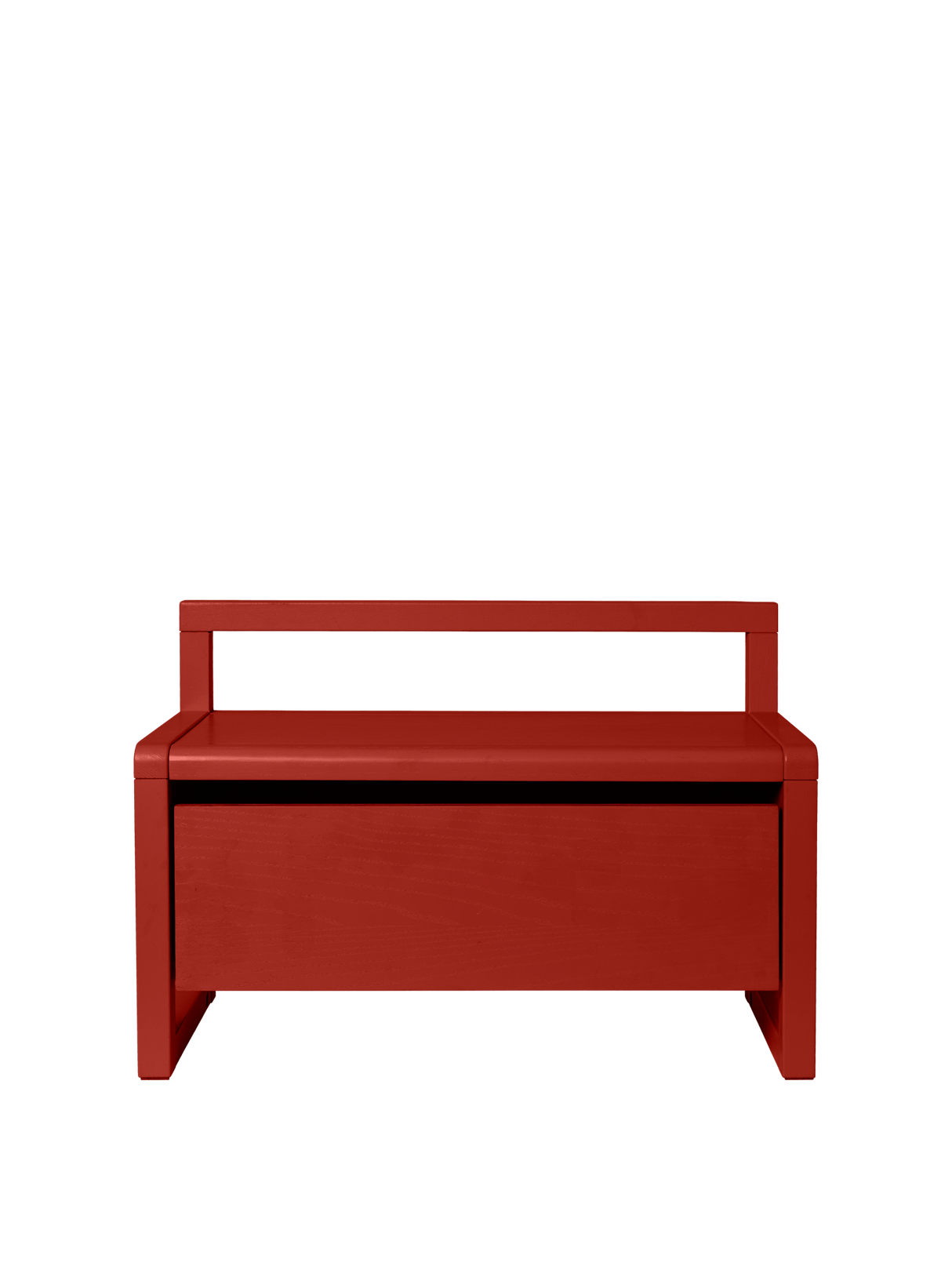 Little Architect Aufbewahrungsbank von Ferm Living - Poppy Red - Jacobsen Plus