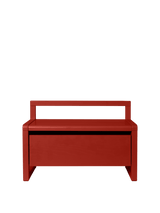 Little Architect Aufbewahrungsbank von Ferm Living - Poppy Red - Jacobsen Plus