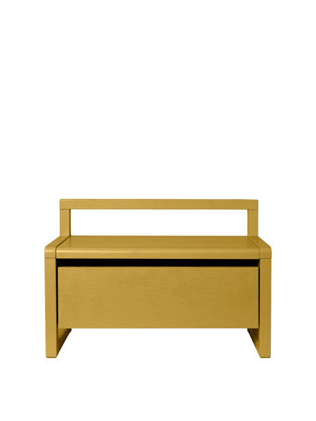 Little Architect Aufbewahrungsbank von Ferm Living - Gelb - Jacobsen Plus