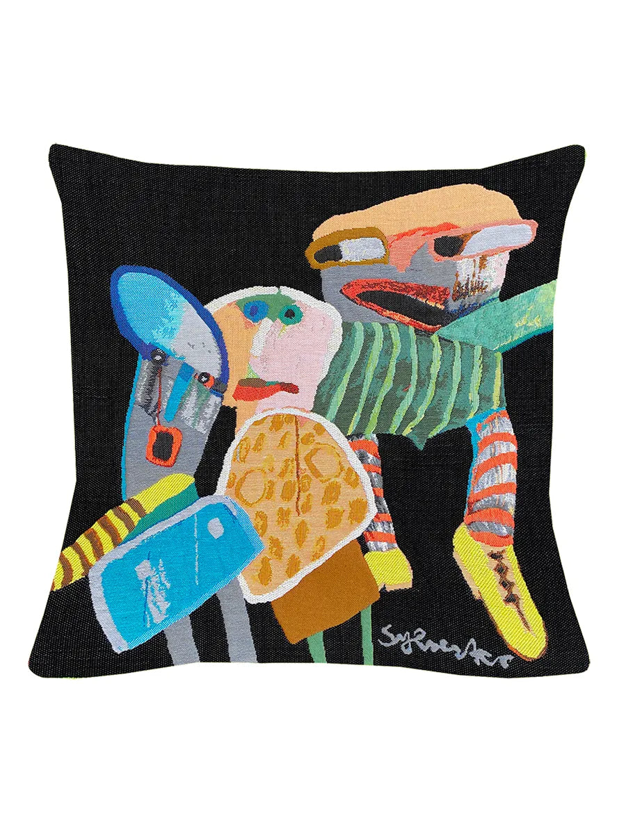 Sylvester De Gule Sko Kissen von Poulin Design