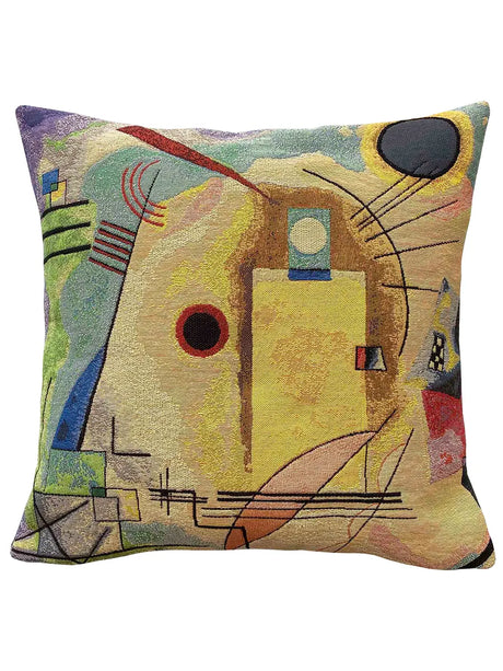 Kandinsky Jaune-Rouge-Bleu Extrait 2 pude fra Poulin Design - 1 - Jacobsen Plus