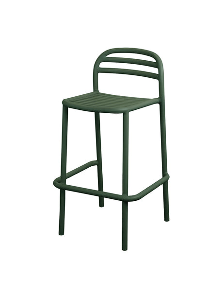 Bliss Udendørs Barstol fra Cane-line - Dark green - Jacobsen Plus