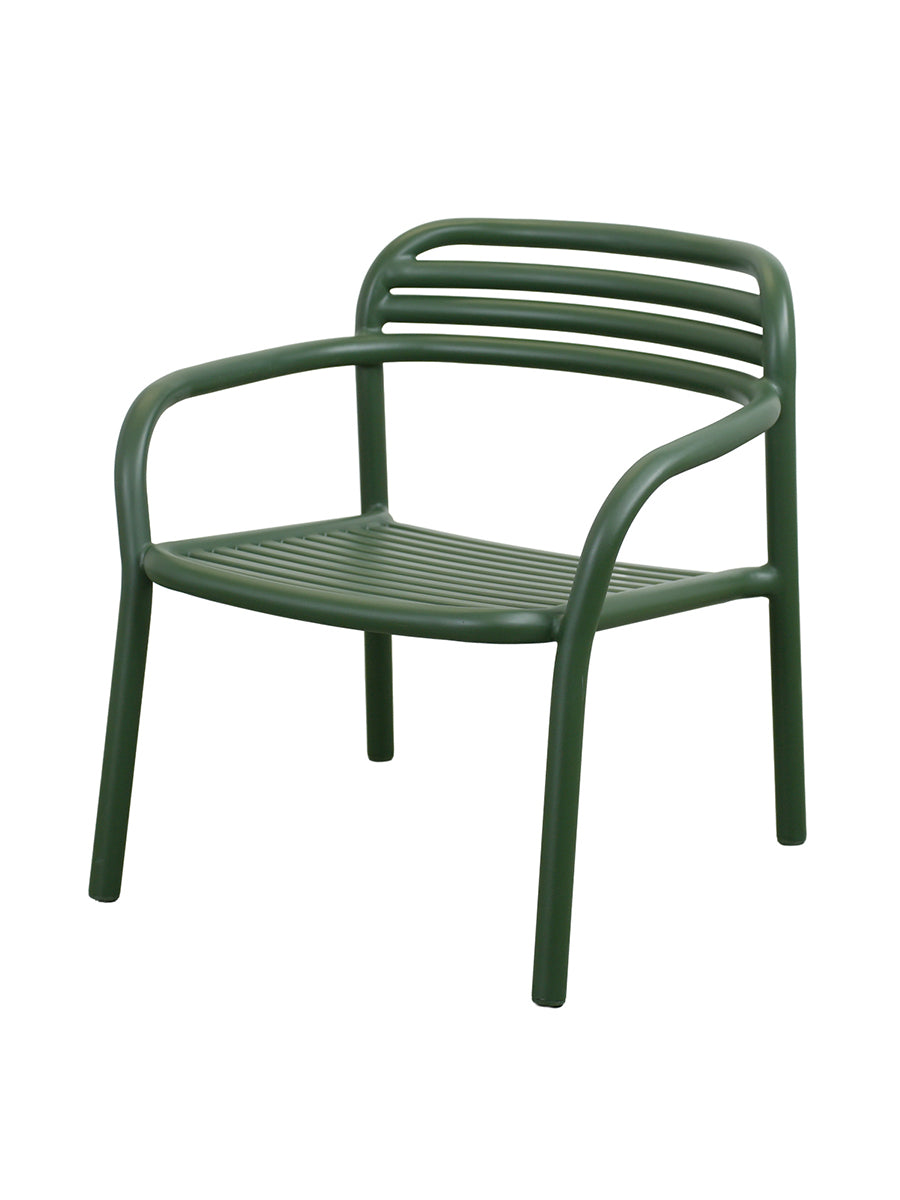 Bliss Udendørs Loungestol fra Cane-line - Dark green - Jacobsen Plus