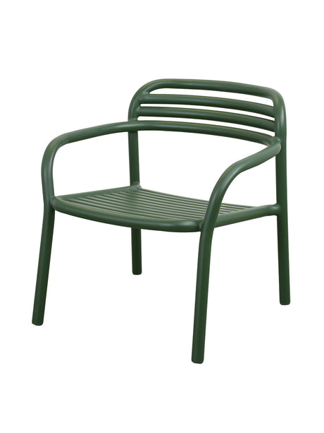 Bliss Udendørs Loungestol fra Cane-line - Dark green - Jacobsen Plus