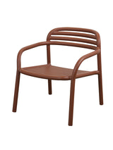 Bliss Udendørs Loungestol fra Cane-line - Desert red - Jacobsen Plus