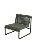 Al Dente Outdoor Lounge-Sessel von Cane-line - Dunkelgrün - Jacobsen Plus