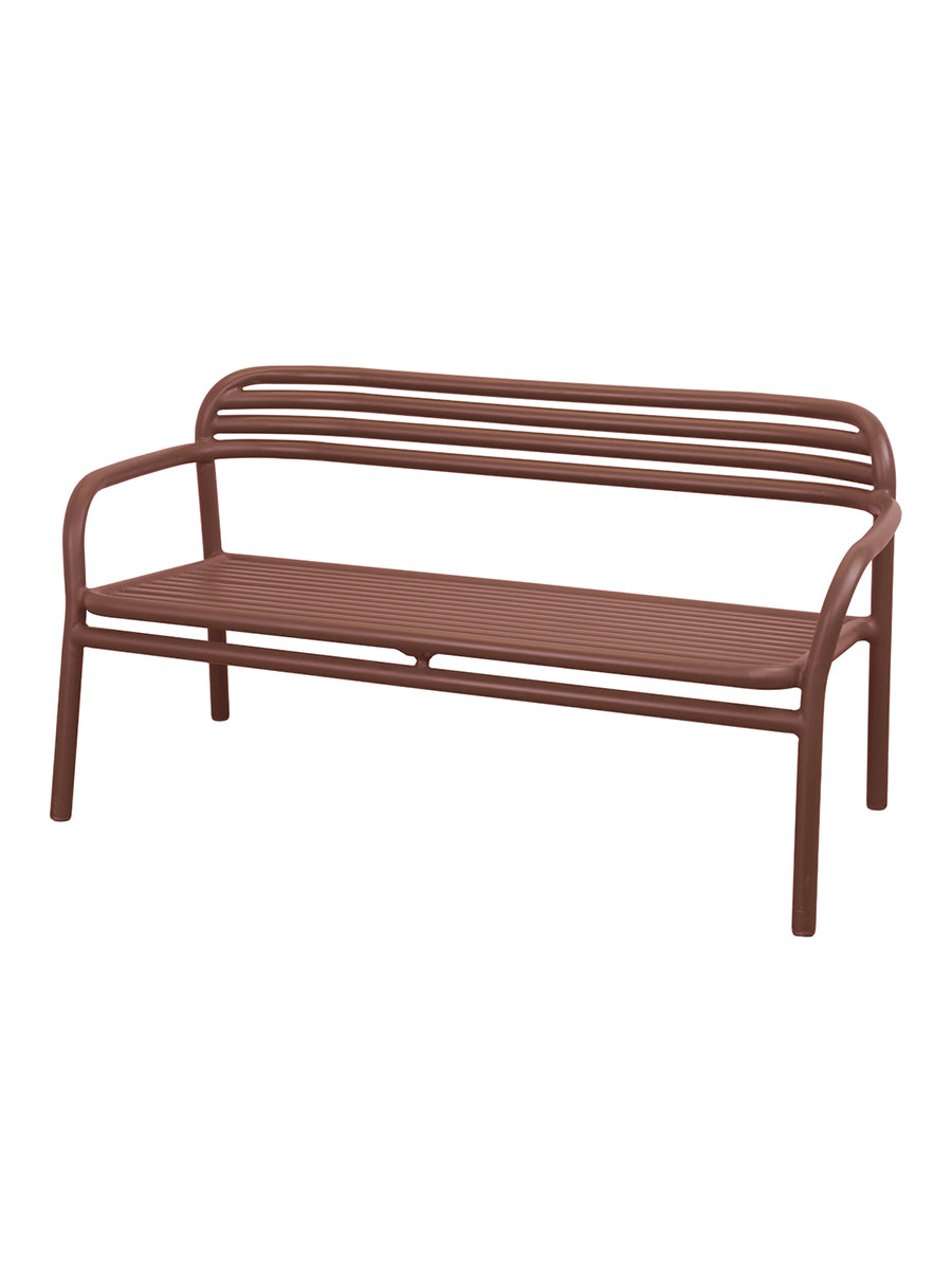 Bliss Udendørs Sofa fra Cane-line - Desert red - Jacobsen Plus