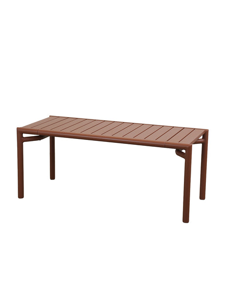 Bliss Udendørs Sofabord/Bænk fra Cane-line - Desert red - Jacobsen Plus