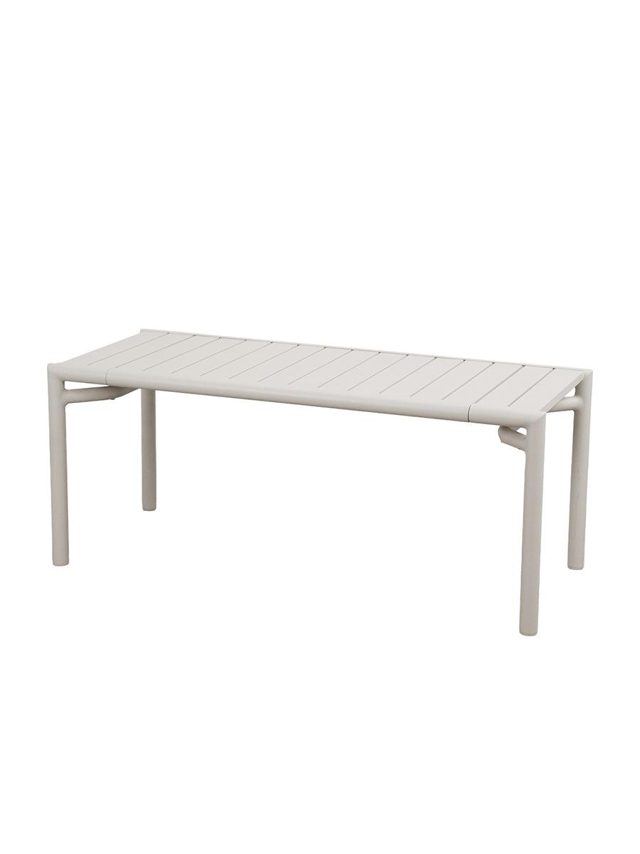 Bliss Udendørs Sofabord/Bænk fra Cane-line - Sand - Jacobsen Plus