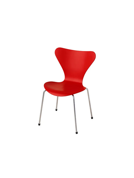 Miniatur Serie 7 Stuhl von Arne Jacobsen - Rot - Jacobsen Plus