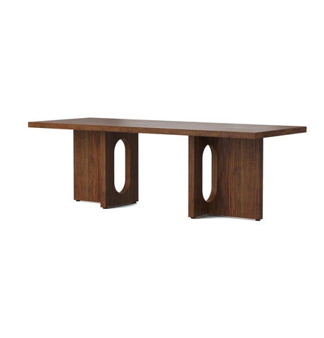 Androgyne Lounge Table, Wood fra Audo Copenhagen - Walnut - Jacobsen Plus