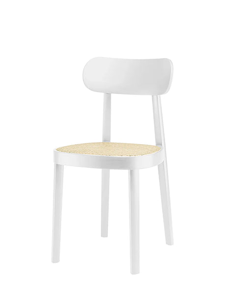 118 Esszimmerstuhl, Weiß von Thonet - 1 - Jacobsen Plus