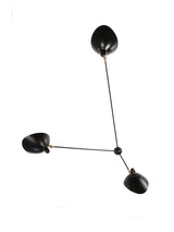 Spider Big Wall Lamp mit 3 festen Armen von Serge Mouille - 1 - Jacobsen Plus