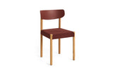 Pack Chair 11, geölte Eiche von HAY - Sitz: Steelcut 655 - Rückenlehne: Hull Red - Jacobsen Plus