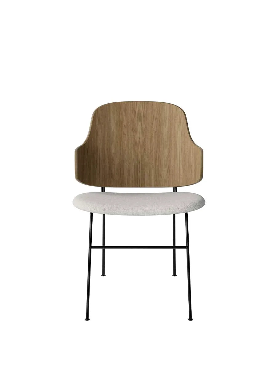 The Penguin Dining Chair, gepolstert von Audo Copenhagen - Walnuss / Hallingdal 110 - Jacobsen Plus