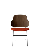 The Penguin Dining Chair, gepolstert von Audo Copenhagen - Walnuss / Hallingdal 600 - Jacobsen Plus