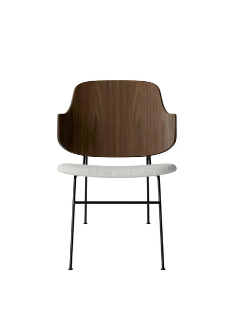 The Penguin Lounge Chair, Polstret fra Audo Copenhagen - Walnut / Hallingdal 110 - Jacobsen Plus