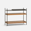 Black: 1 short - Walnut: 2 wide