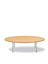 Wegner Ox Table von Fredericia Furniture - Ø120 cm / Eg - geölt / H: 35 cm - Jacobsen Plus